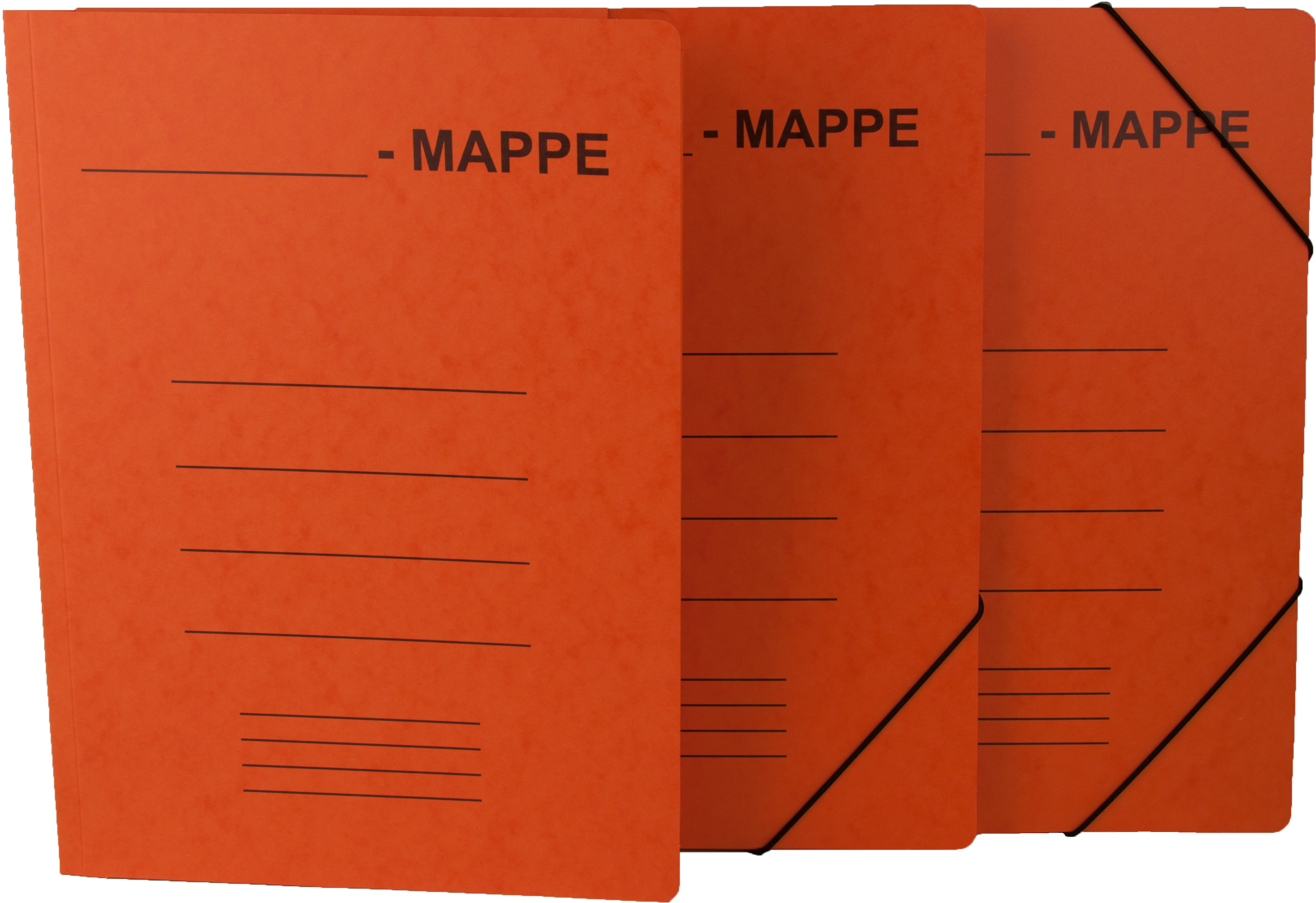 Organisations-Mappe, Pressspankarton